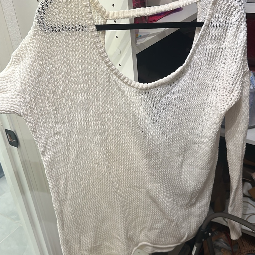 Show Me Your MuMu White Sweater